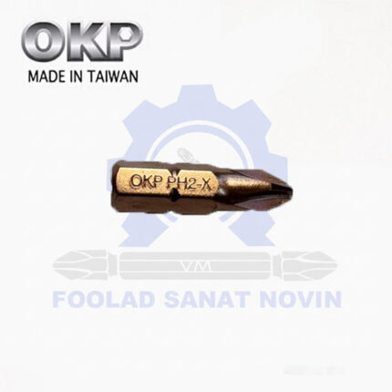 سر پیچگوشتی okp مدل PH2X x 25mm