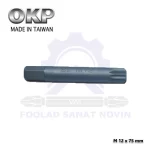 بیت ته 10 بلند M12 x 75mm