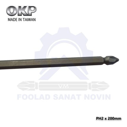 نوک پیچگوشتی دو طرفه PH2 x 200mm
