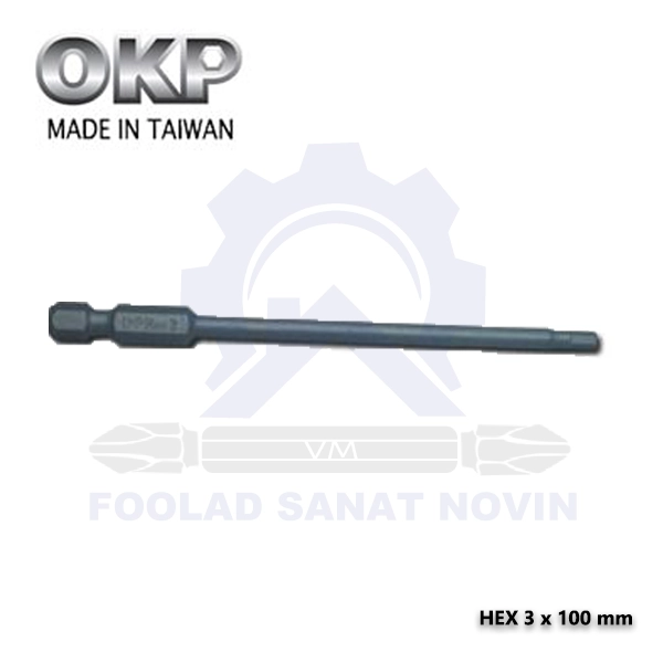 Hex-3-x-100mm Hex Bits