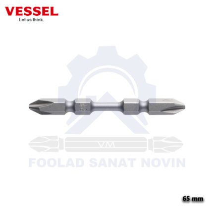 سر پیچ گوشتی دو طرفه چهارسو 6.5 سانتی تورشن
