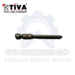 سر پیچ گوشتی یک طرف چهارسو PH1x75mm برند TIVA