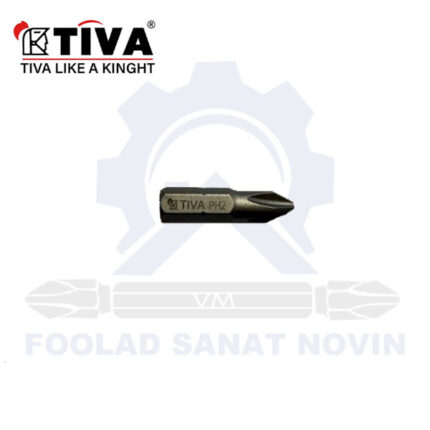 سر پیچ گوشتی یک طرف چهارسو PH2x2/5mm برند TIVA
