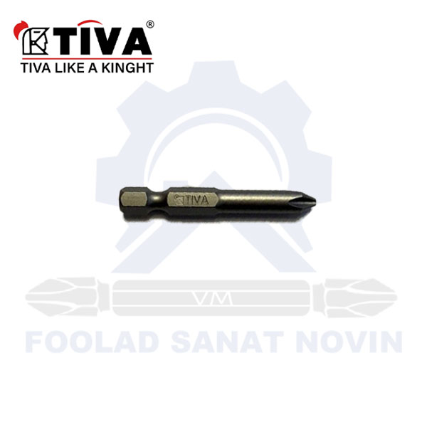 سر پیچ گوشتی یک طرف چهارسو PH2x50mm برند TIVA